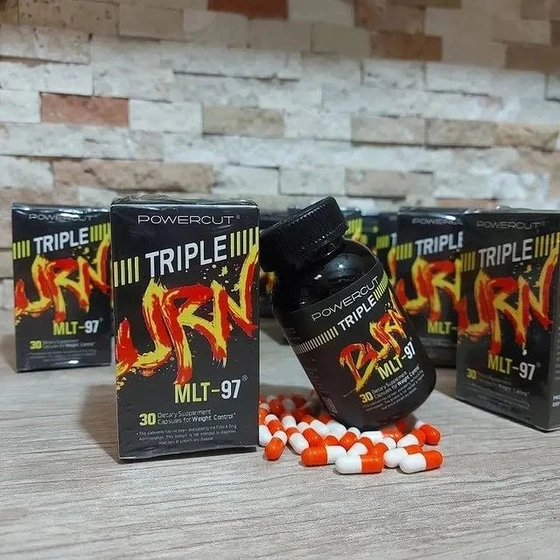 قرص لاغری تریپل برن (سه گانه سوز ) Triple burn - تصویر 3