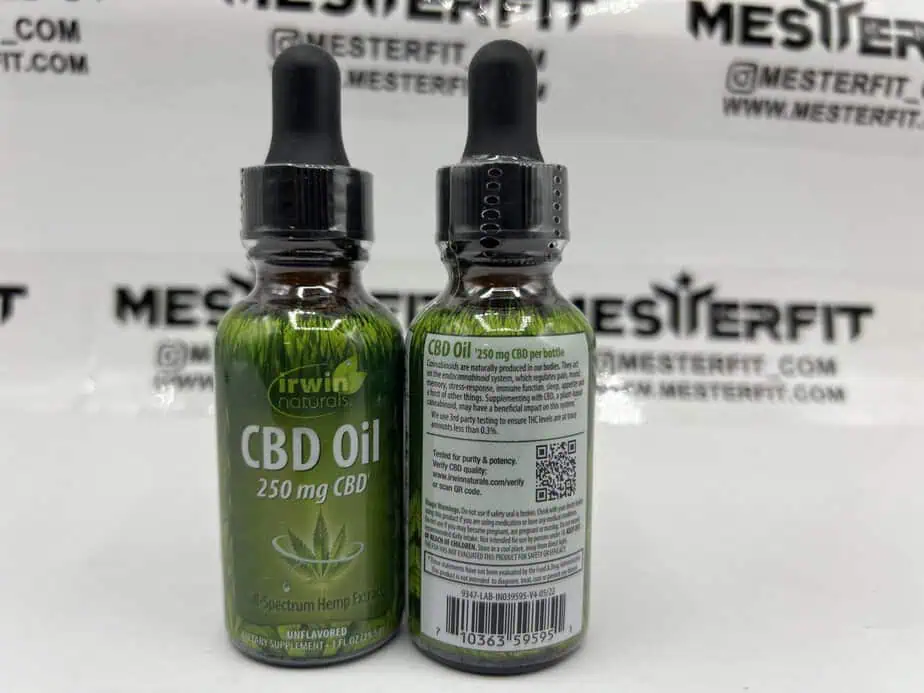 روغن سی بی دی قطره ای اروین نچرالز 250 میلی گرم Irwin Naturals CBD Oil - تصویر 2